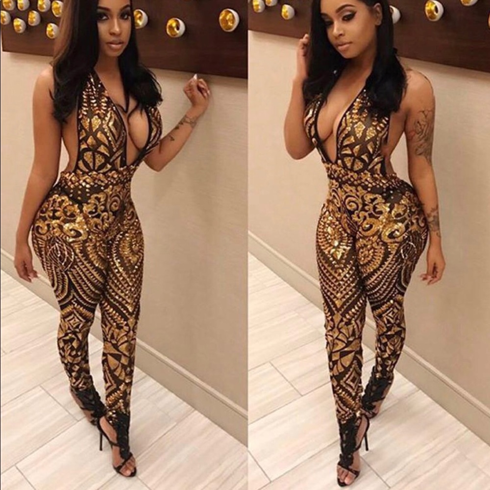 Sequin jumpsuit